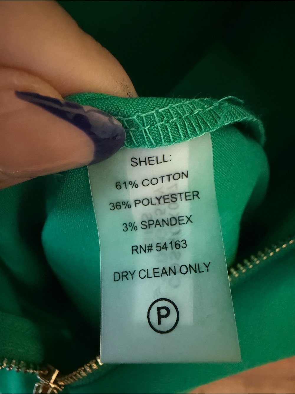 Calvin Klein Bright Green Sleeveless Sheath Dress with Side Lace-Up - Picture 6 of 6